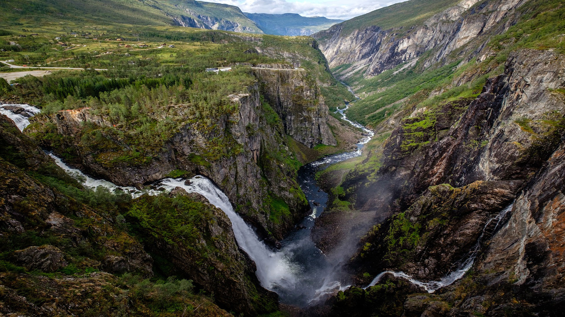 Wasserfälle in Norwegen Wasserfälle in Norwegen